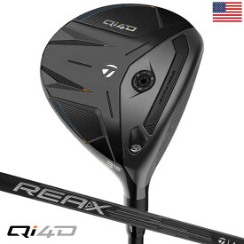テーラーメイド Qi4D Fairway フェアウェイウッド メンズ 右用 REAX カーボン USA直輸入品 2026年モデル 並行輸入 TaylorMade ゴルフクラブ