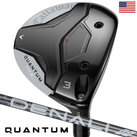 キャロウェイ Quantum Max D フェアウェイウッド メンズ 右用 DENALI FROST SILVER カーボン USA直輸入品 クアンタム 2026年モデル Callaway ゴルフクラブ 並行輸入