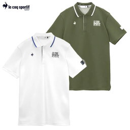 ルコックスポルティフ マーキングデザイン半袖ポロシャツ LG6SHS11M メンズ le coq sportif golf 日本正規品