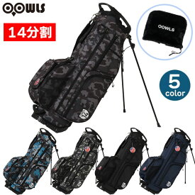 OOWLS 14分割 スタンドキャディバッグ 9.5型 軽量 47インチ対応 JYPRF23FSB 【JYPER'Sオリジナル商品】