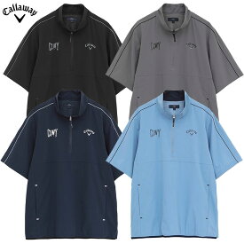 キャロウェイ 8WAYストレッチ撥水リップ半袖ブルゾン C26216100 メンズ Callaway ゴルフウェア 2026秋冬モデル 日本正規品