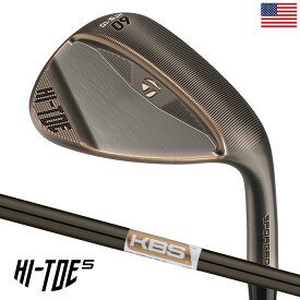 テーラーメイド Hi-Toe 5 Wedge ウェッジ メンズ 右用 KBS Hi-Rev 2.0 115 Black スチールシャフト 2026年モデル USA直輸入品 並行輸入 ゴルフクラブ