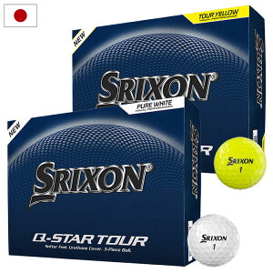 �X���N�\�� 2026 Q-STAR TOUR �S���t�{�[�� 1�_�[�X 12���� �L���[�X�^�[�c�A�[ SRIXON GOLF BALL 2026�N���f�� ���{���K�i