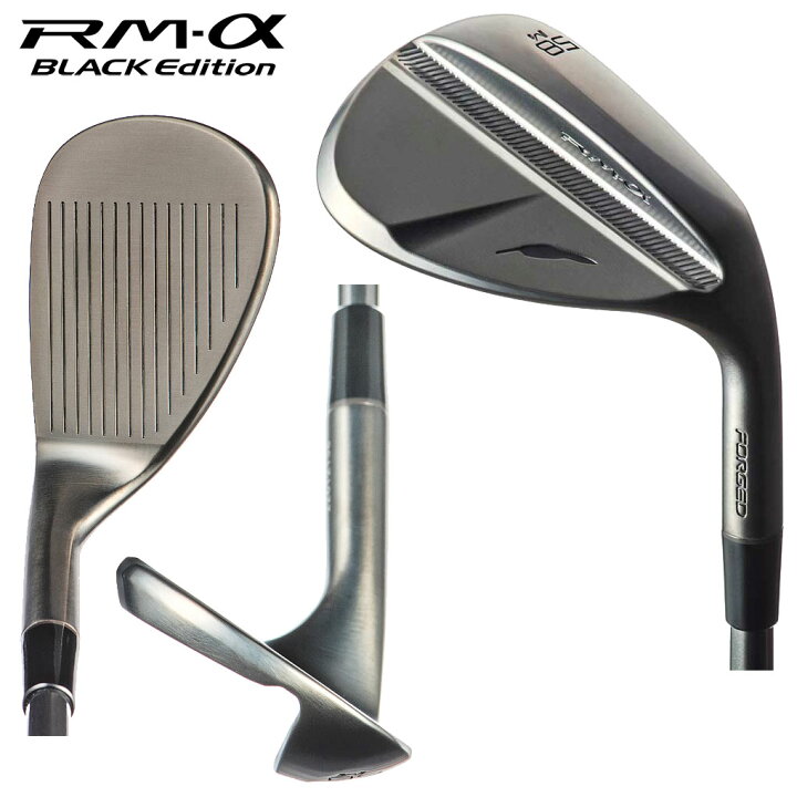 楽天市場】フォーティーン RM-α BLACK Edition ウェッジ メンズ 右用 