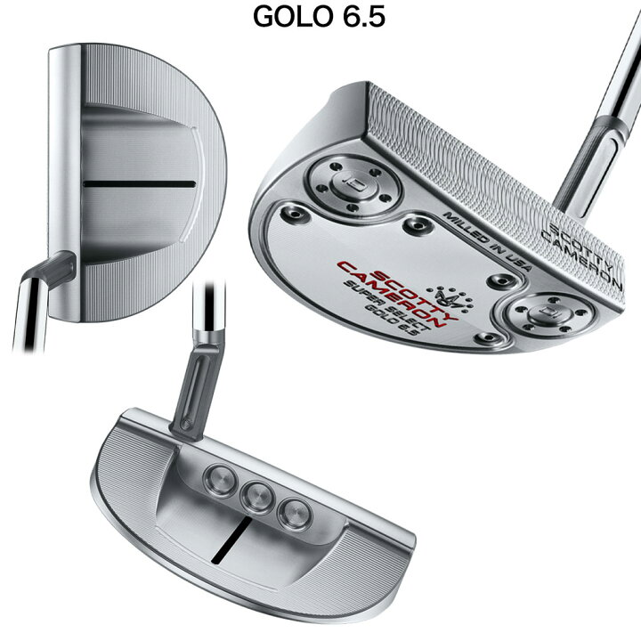 楽天市場】スコッティキャメロン 2023 Super Select GOLO 6.5 パター 