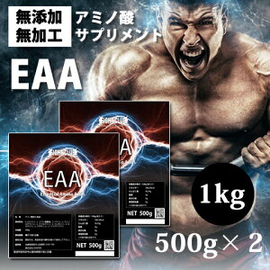 �������� EAA 1kg�i500g×2�j���Y ���Y�������H �R�X�p�ŋ� �K�{�A�~�m�_ �؃g�� �o���N�A�b�v �A���`�J�^�{���b�N �g���[�j���O (FC11×2)