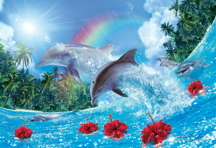 楽天市場 あす楽 Epo 58 502s ラッセン シャイニング ドルフィンズ 450ピース ジグソーパズルジャパン 楽天市場 あす楽 Epo 58 502s ラッセン シャイニング ドルフィンズ 450ピース ジグソーパズルジャパン