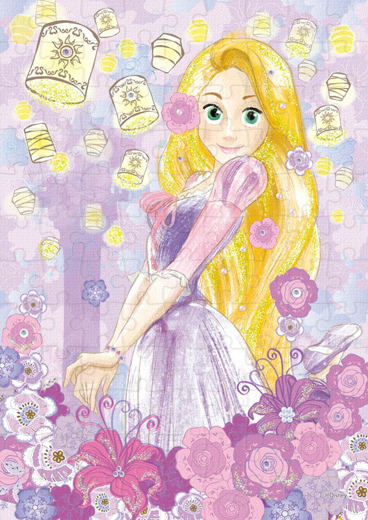 EPO-72-003 ディズニー Rapunzel ラプンツェル -royal lavender- 塔の上のラプンツェル 108ピース CP-PD ギフト Puzzle 再入荷 上質 予約販売 デコレーション 布パズル パズル パズデコ Decoration プレゼント