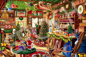 ジグソーパズル クリスマスショップ 1000ピース エポック社 EPO-12-606s パズル Puzzle ギフト 誕生日 プレゼント 誕生日プレゼント あす楽対応