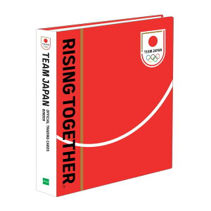 おもちゃ TEAM JAPAN オフィシャルトレーディングカードバインダー RED エポック社