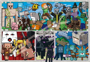 WO\[pY Friend or FoeH (MINECRAFT) 1000s[X GXJC ENS-1000T-546 pY Puzzle Mtg a v[g