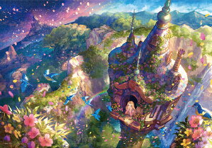 �W�O�\�[�p�Y�� Rapunzel Wondrous Fantasy (���v���c�F��) 1000�s�[�X �e�����[ TEN-D1000-899 �p�Y�� Puzzle �M�t�g �a���� �v���[���g �a�����v���[���g