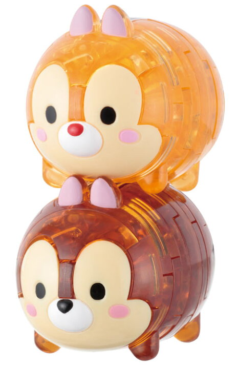 楽天市場 Han ディズニー クリスタルギャラリー ツムツム チップ デール 44ピース ギフト 誕生日 プレゼント 透明パズル 立体パズル ジグソーパズルジャパン