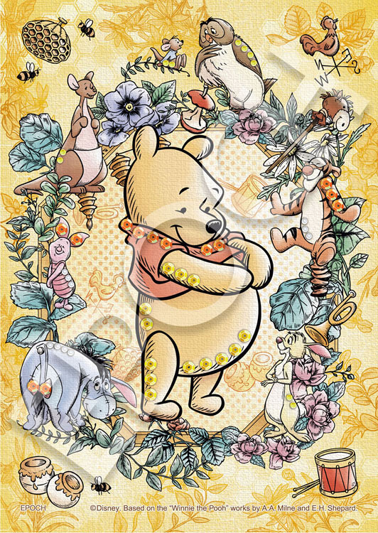楽天市場】【あす楽】 EPO-72-026 ディズニー Winnie the Pooh(くまのプーさん) -Sweet Afternoon-（くまの プーさん） 108ピース ［CP-PD］ パズル デコレーション パズデコ Puzzle Decoration 布パズル ギフト プレゼント :  ジグソーパズルジャパン
