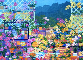 ジグソーパズル Orchid House -Hawaii (ロザリー・プルッシング) 1000ピース テンヨー TEN-TPG-1000-619 パズル Puzzle ギフト 誕生日 プレゼント 誕生日プレゼント