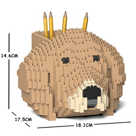 JEKCA ジェッカブロック ゴールデン・レトリバーペン立て 01S-M02 Sculptor ST01GRP01-M02