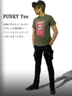 新鋭ロックブランドSlighltyNumbより超PUNKYなアイアンイーグルTee,ロックファッション,ロックROCK,PUNK,パンクスタイル、パンク,ナチス,アナーキー