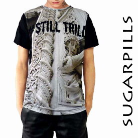 半袖 tシャツ ストリートファッション SUGAR PILLS シューガーピルズ中世 モチーフ ロック ファッション パンク ファッション BOYLONDON ロックtシャツ Tシャツ メンズ ロックテイスト レディース ストリート tシャツ 夏コーデ