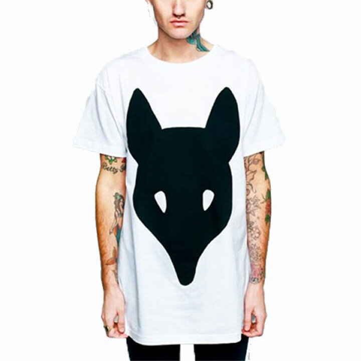 楽天市場 Long Clothing ロングクロージング Fox White Tシャツ お狐さまdeath です ロック パンク メタル ロック ファッション ロックtシャツ ユニセックス Boy London ボーイロンドン トップス メンズ レディース ビッグtシャツ ボーイロンドン メンズモノ