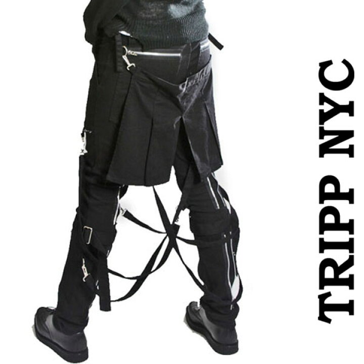 楽天市場】ボンテージパンツ フラップ付き TRIPP NYC (トリップ 