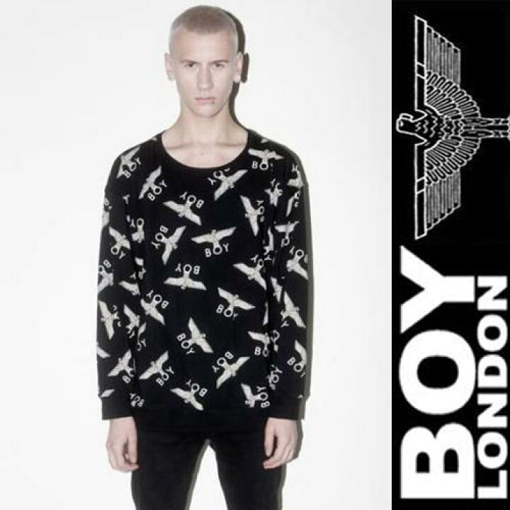 楽天市場】BOY LONDON【ボーイロンドン正規品】BOY総柄ロゴプリント 