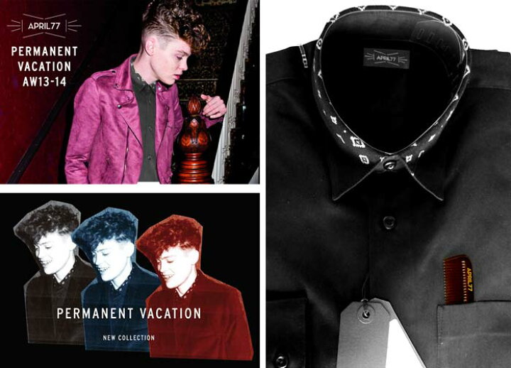 楽天市場 April77 エイプリル77 ロックテイストを強く意識したドレスシャツ 日本未入荷モデル ロック パンクファッション Ukロック 送料無料 メンズ シャツ ロックテイスト ロックスタイル 黒 ブラック Yシャツ かっこいい トップス ボタンダウン ユーロ クール