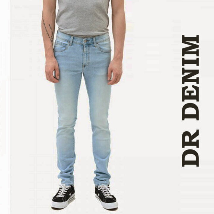 楽天市場 スキニー ジーンズ メンズ Dr Denim ドクターデニム ウォッシュ ブルー デニム パンツ ライトブルー ブリーチ 伸縮 ストレッチ パンク ロック ファッション スリムパンツ スキニー デニム おしゃれ かっこいい 細身 ロカビリー モード系 ストリート 夏コーデ