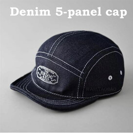 デニム ツバ上げ 5パネル キャップ 帽子 アーミー ネービー デニムキャップ 短ツバ アメリカン クラシック ビンテージ アメカジ ワーク系 ベースボールキャップ 短ツバ 野球帽 ファッション ストリート ミドル シニア エージ かっこいい ユニセックス メンズ 夏