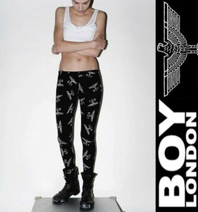 楽天市場】BOYLONDONボーイロンドン正規品 BOY柄ロゴプリント レギンス 