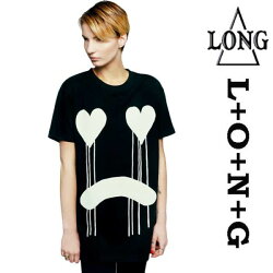 longclothingロングクロージングDRIPPYグラフィックTシャツ
