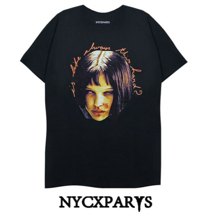 楽天市場 レオンtシャツ マチルダ Tシャツ 映画tシャツ Leon Nycxparys エヌワイシーバイパリ マチルダ フェイス ビッグtシャツ ナタリーポートマン 輸入 ユニセックス パンク ロック ファッション 半袖 ブラック 黒 ブランド メンズ モード系 V系 ストリート 夏