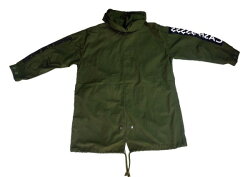 モッズコート(M-51)グラッフィックのアクセントビッグシルエットモッズコートオーバーサイズロングコートストリートロックパンクファッションモード系コートデニムコートアウターメンズメンズスプリングコート