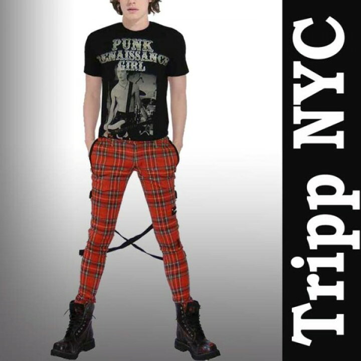 楽天市場】ボンテージパンツ TRIPP NYC(トリップニューヨーク)レッド  