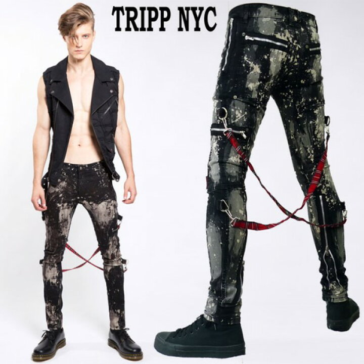 楽天市場】ボンテージパンツ TRIPP NYC(トリップ ニューヨーク）カーゴ  