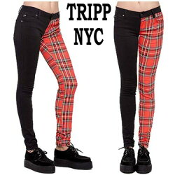 TRIPPNYC(トリップニューヨーク)アシンメトリースキニーパンツ