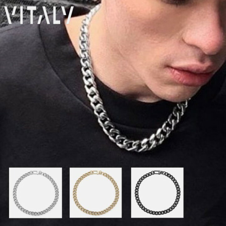 楽天市場】vitaly バイタリー ネックレス transit チョーカー シンプル 