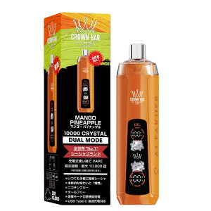 Ɛ̔ 2025NŐV^ő10000z\I [ddq΂ ^[ jR`0 At@[w NEo[ 10000 NX^ V[V ĝVAPE Al Fakher Crown Bar CRYSTAL dq^oR 