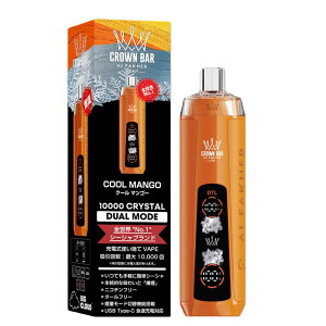 Ɛ̔ 2025NŐV^ő10000z\I [ddq΂ ^[ jR`0 At@[w NEo[ 10000 NX^ V[V ĝVAPE Al Fakher Crown Bar CRYSTAL dq^oR 