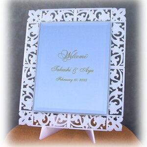 DECORA クリアミラー (卓上イーゼル付)