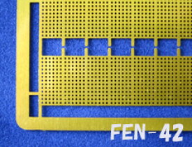 【1/200 N】フェンス（真鍮） FEN-42