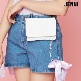 【即納】ハートチャーム合皮マルチポケット 02432508 jenni ジェニィ 子供服 女の子 おでかけ ジュニア キッズ 小物入れ 鞄 バッグ オシャレバッグ あす楽対応