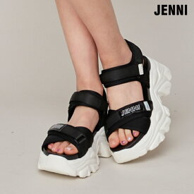 【即納 / 送料無料】厚底テープスポサン 02443505 jenni ジェニィ 子供服 キッズ ジュニア シューズ 靴 サンダル スポーツサンダル おでかけ 学校 22cm 23cm 24cm あす楽対応 女の子