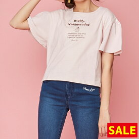 【期間限定 / 50％OFF】袖切替えサイドベルトTシャツ jennilove ジェニィラブ jenni ジェニィ キッズ ジュニア 女の子 子供服 通学 トップス レッスン おでかけ 130cm 140cm 150cm 160cm あす楽対応 セール