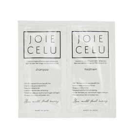 1000円ポッキリ 送料無料 ヘアケア JOIECELU ジョワセル シャンプー トリートメント 1回分 パウチ セット｜シャンプー トリートメント セット 旅行用 試供品 トラベル用 旅行セット 個包装 サンプル 銭湯 サウナ ヒト幹細胞シャンプー 泥シャンプー フケ ツヤ髪 癖毛 頭皮臭