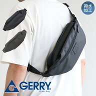 gerry ボディバッグ 撥水 メンズ レディース 斜めがけ 軽量 薄型 小型 ミニバッグ 旅行 アウトドア フェ…