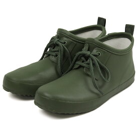 レインシューズ レディース ショート 長靴 レディース 軽量 レースアップ レイン 防水 スニーカー レディース 完全防水 一体成型 スニーカー レディース 黒 おしゃれ 長靴 TOHOG-LS-2480 送料無料