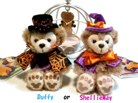 2011年　ハロウィンコスチューム　お座り　携帯ストラップ　Duffy　ダッフィー　ShellieMay　シェリーメイ　お顔厳選　東京ディズニーシー