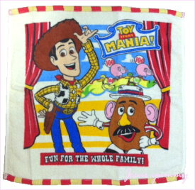 【SALE】ディズニー　トイストーリー マニア　ウッディ　TOY　STORY　☆　ウォッシュ・タオル♪ 【ディズニーシー限定】☆東京ディズニーリゾートお土産♪【ネコポス対応】【Disney】