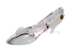 シンデレラ　ガラスの靴　クリヤー　ハート　LLサイズ(約20cm)　シンデレラ城　東京ディズニーリゾート　お土産　【DISNEY】