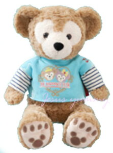 東京ディズニーリゾート30周年 コスチューム Tシャツ ブルー ダッフィー シェリーメイ Duffy Sサイズぬいぐるみ用  ディズニーシー限定☆